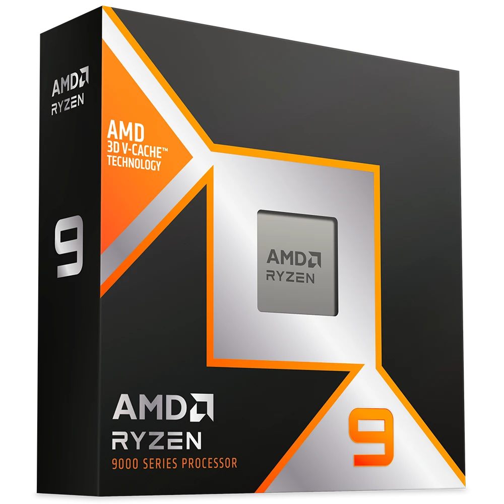 Procesador AMD Ryzen 9 9900X3D AM5 (4.4GHz-5.5GHz) No Fan/Vídeo